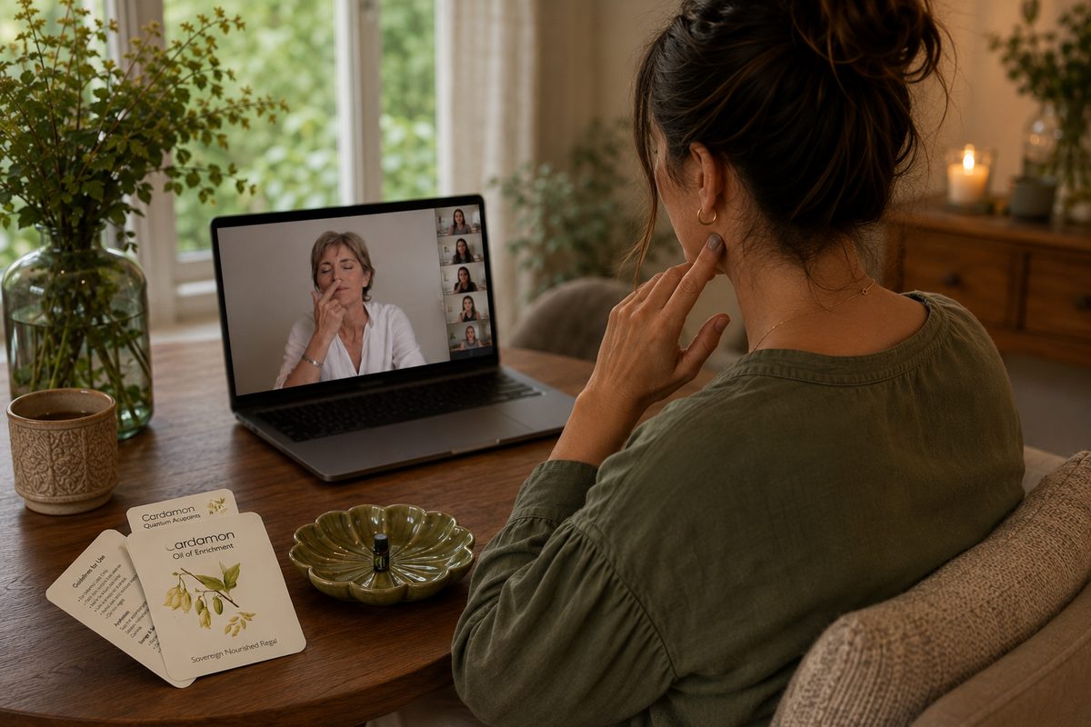 Working with the session — applying the AromaPoints